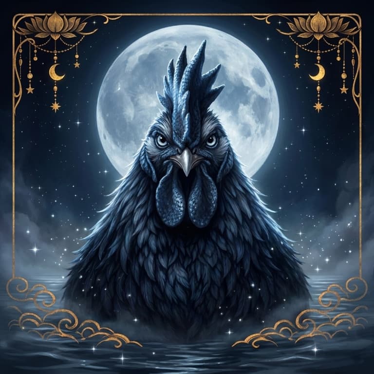 water-rooster