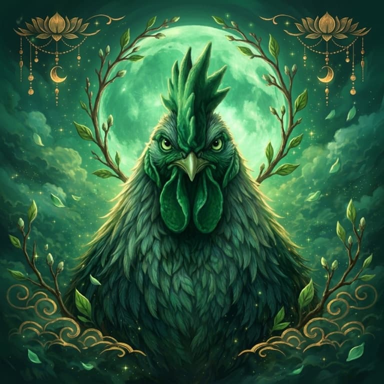wood-rooster