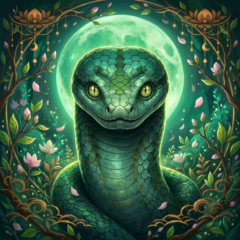 wood-snake