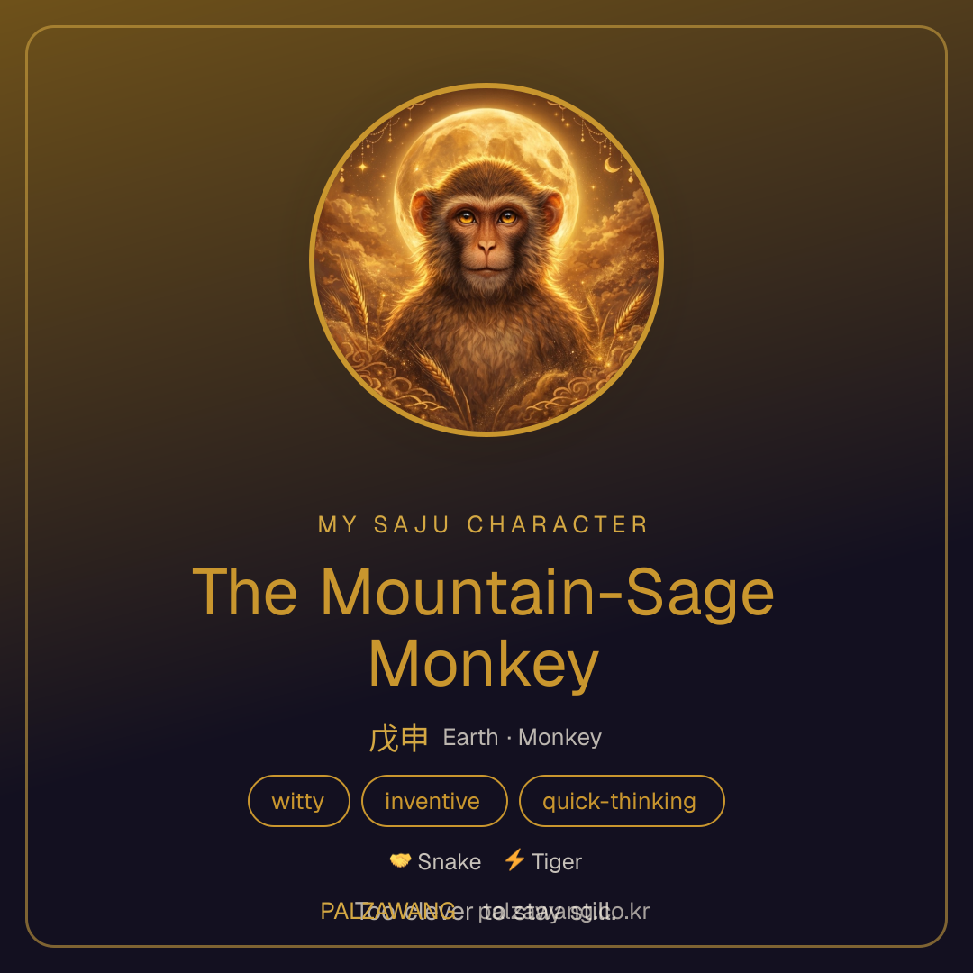 The Mountain-Sage Monkey