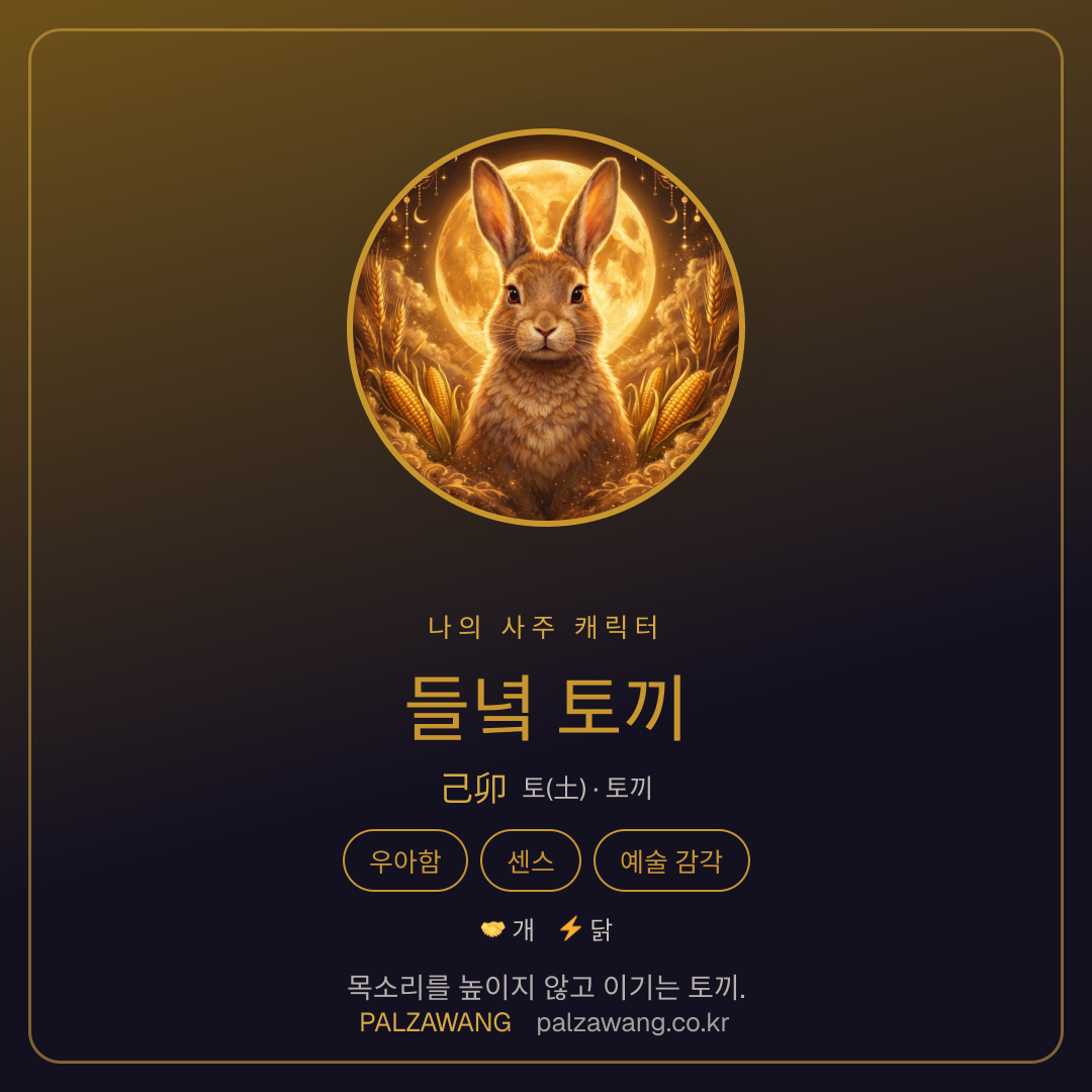 들녘 토끼
