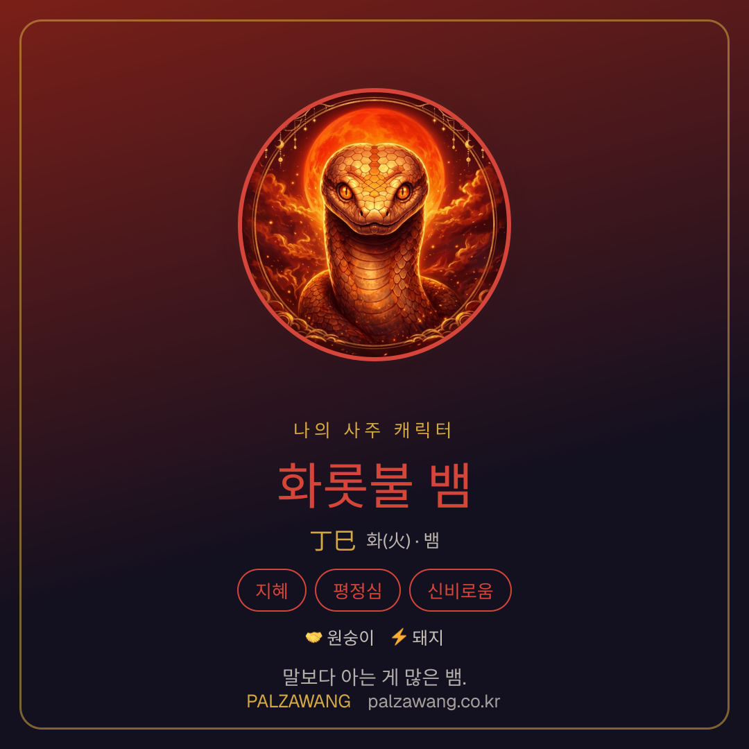 화롯불 뱀