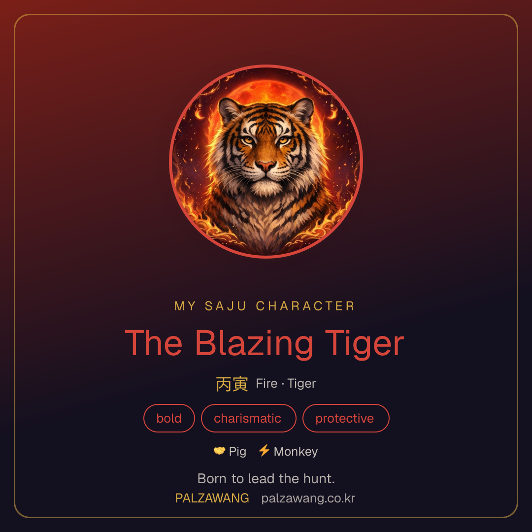 The Blazing Tiger