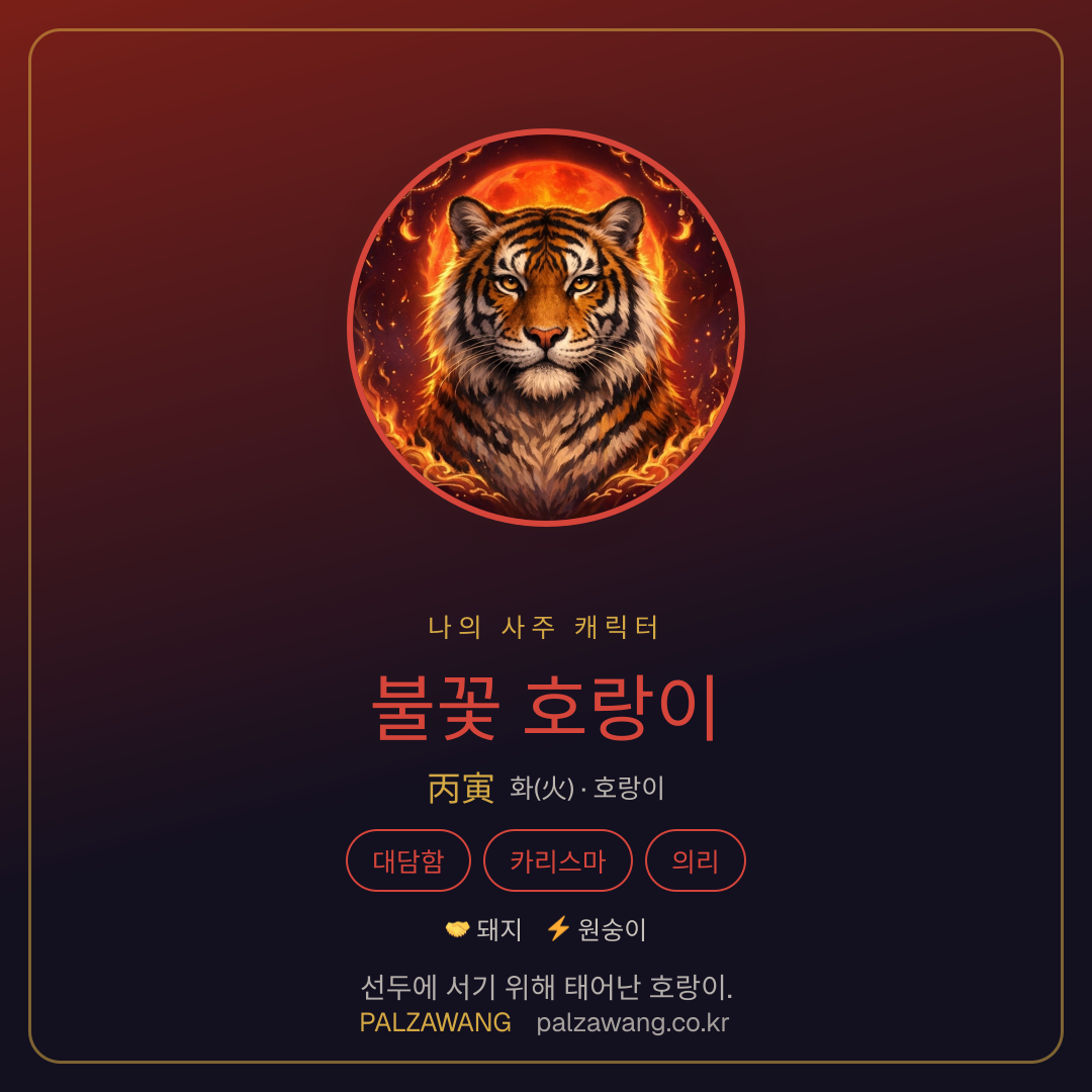 불꽃 호랑이