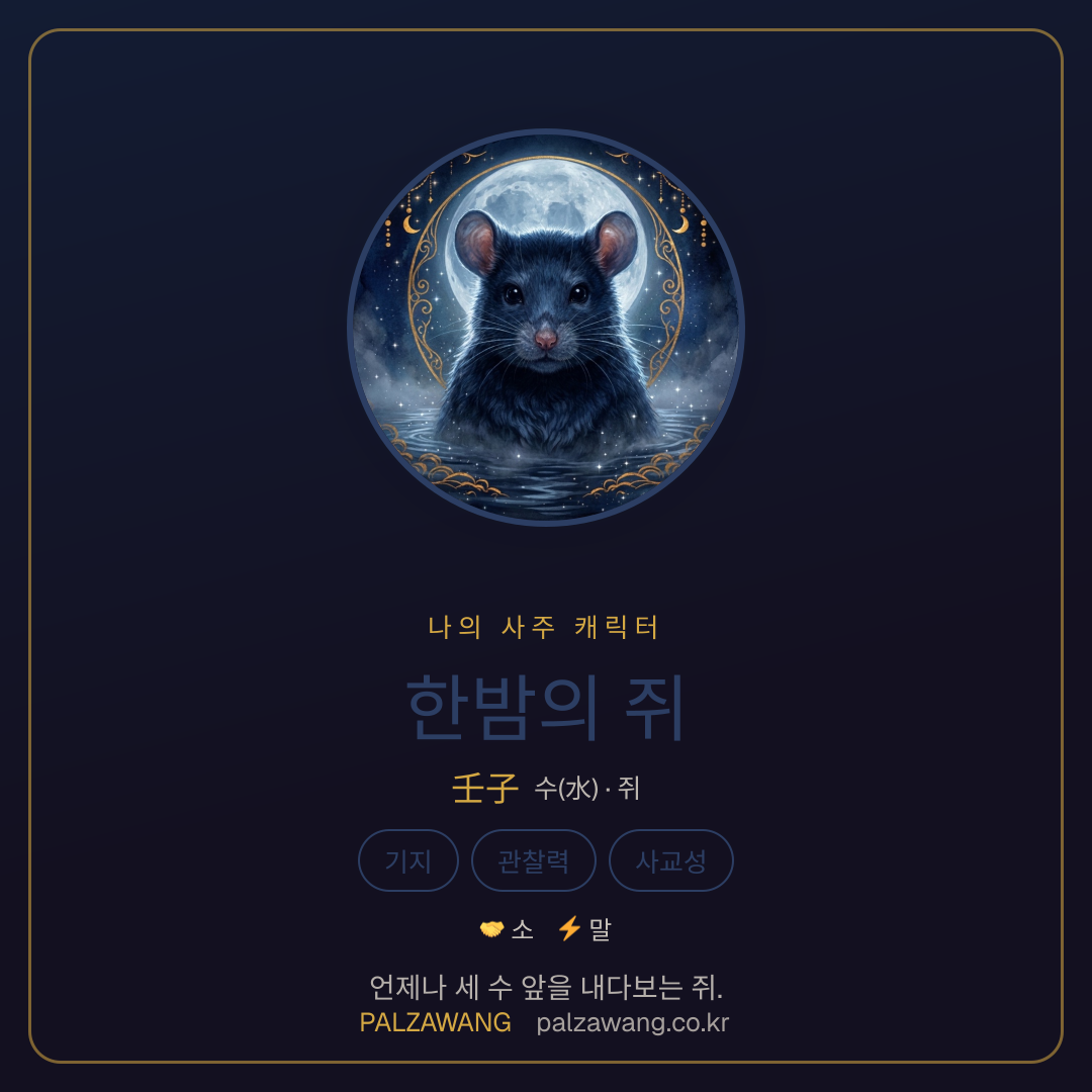 한밤의 쥐