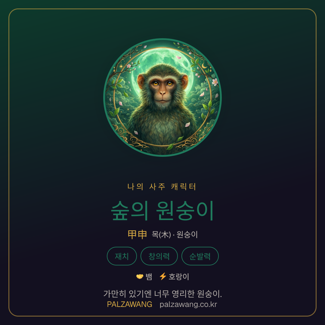 숲의 원숭이