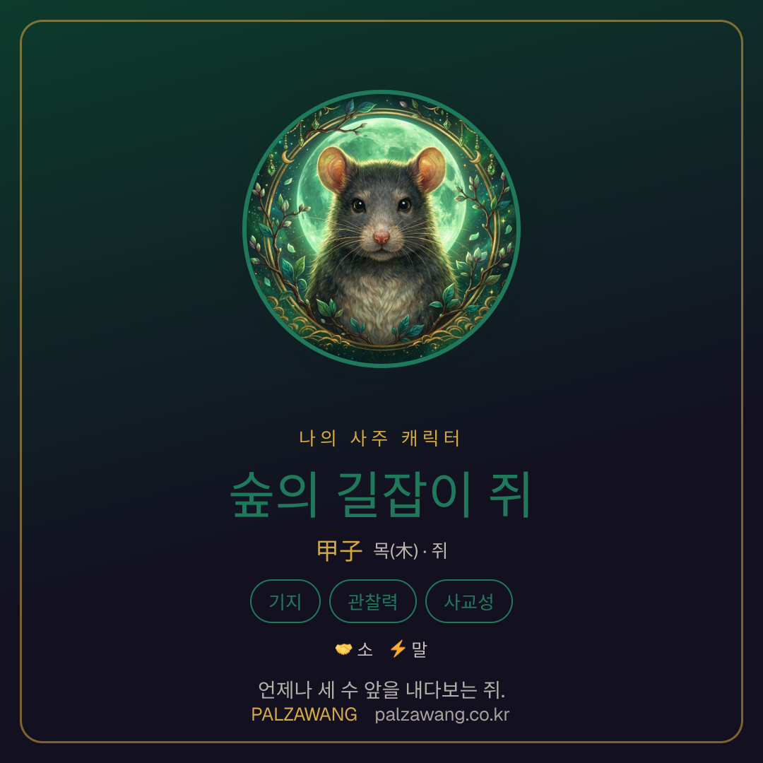 숲의 길잡이 쥐